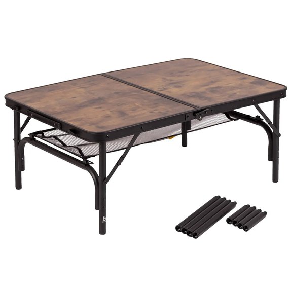 Стол Bo-Camp Decatur 90x60 cm Black/Wood look (1404200) DAS301467, изображение 3