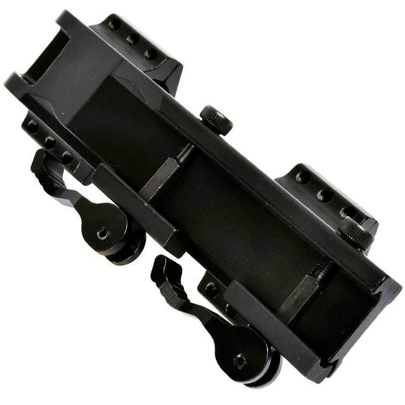 Моноблок Buvele Weaver 25,4/30 мм high быстросьем BQD3002, изображение 3