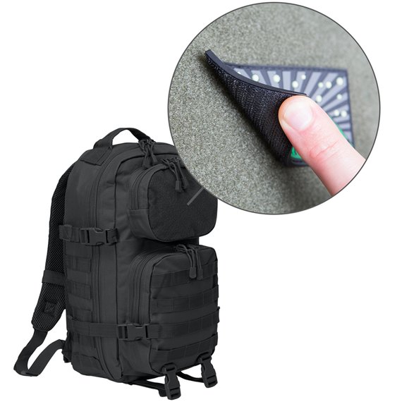 Тактический рюкзак Brandit-Wea US Cooper patch medium black 8022-2-OS, Цвет: Чёрный, изображение 2