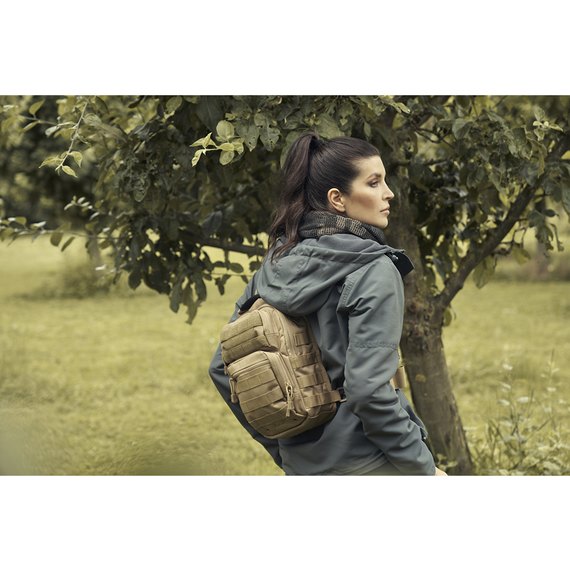 Тактический рюкзак Brandit-Wea US Cooper sling medium camel 8036-70-OS, Цвет: Песочный, изображение 6