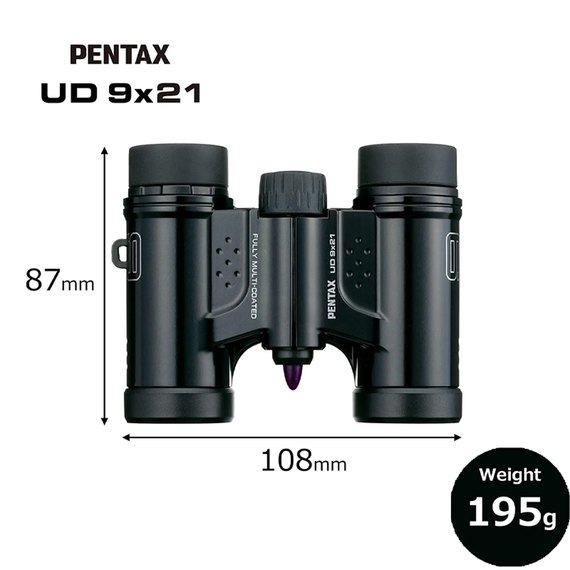Бинокль Pentax UD 9x21 (61811) 930105, Цвет: Black, изображение 3