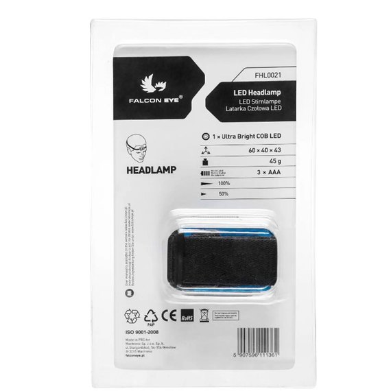 Налобный фонарь Falcon Eye Blaze (120 Lm) (FHL0021), изображение 3