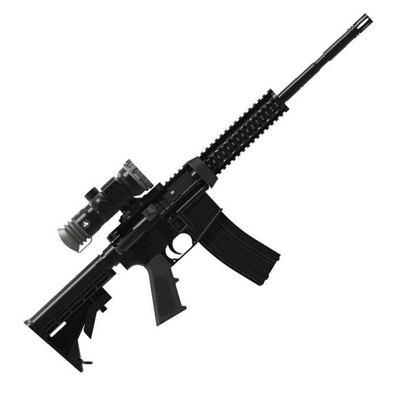 Оптический прицел Immersive Optics 14x50 Mildot with MOA adjustable mounts (1450MD-M), изображение 3