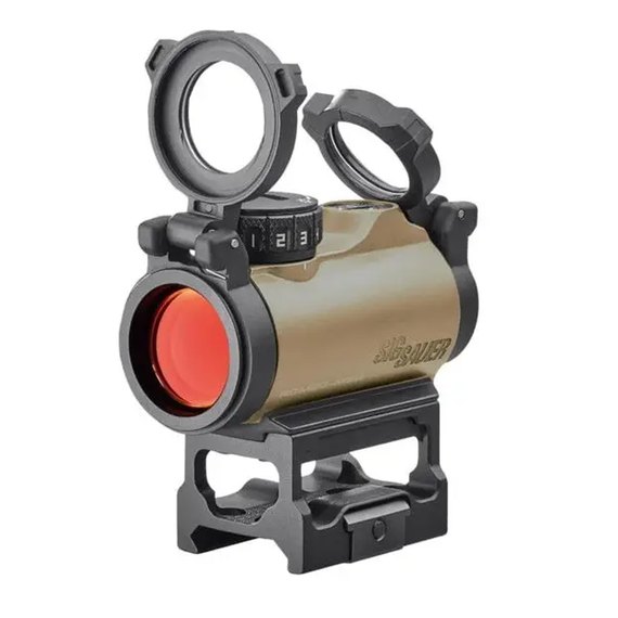 Коллиматорный прицел Sig Optics ROMEO-MSR COMPACT RED DOT SIGHT, 1X20MM, 2 MOA RED DOT FDE (SOR72011)