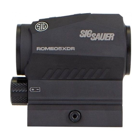 Коллиматорный прицел Sig Optics ROMEO5 X COMPACT RED DOT SIGHT, 1X20MM, 2 MOA RED DOT (SOR52101), изображение 3