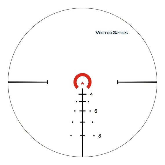 Оптический прицел Vector Optics Continental 1-6x28 BDC, 1/10MIL, 34mm SCFF-31P, изображение 6