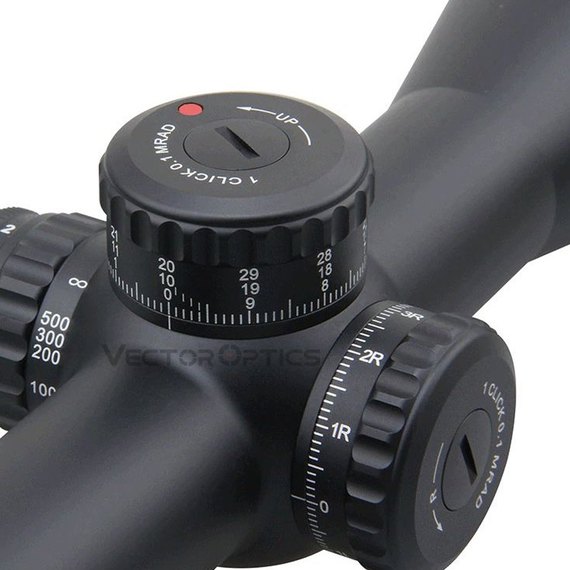 Прицел Vector Optics Continental, 4-24x56 MBR, FFP, 1/10MIL, 34mm SCFF-40P, изображение 3