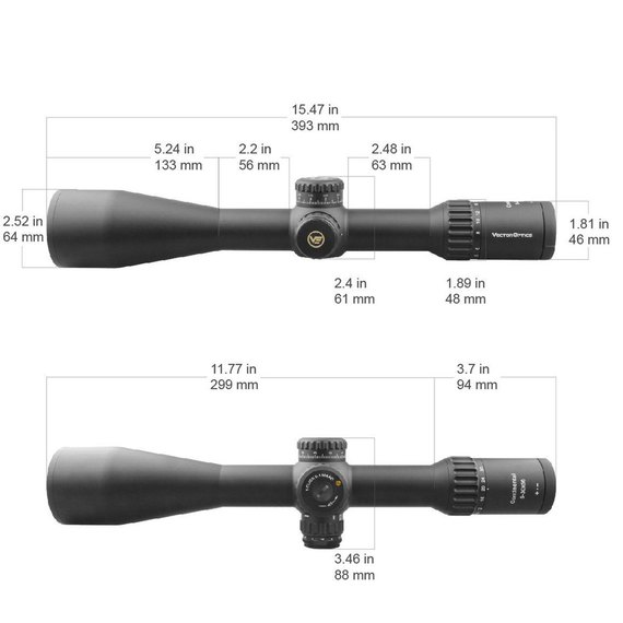 Прицел Vector Optics Continental, 5-30x56 MBR, FFP, 1/10MIL, 34mm SCFF-41P, изображение 10