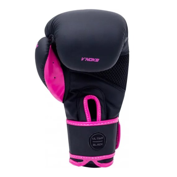 Боксерські рукавички V`Noks Ultima Black Fuxia 12 ун. (3171_60181), Вага: 12 унцій, зображення 3