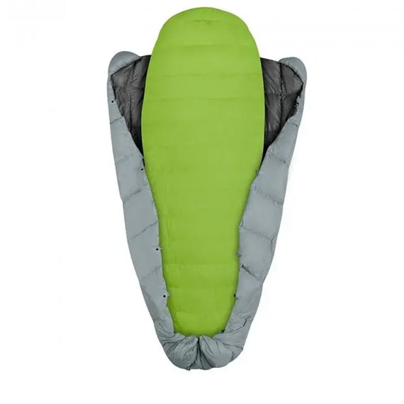 Спальный мешок-квилт Sea To Summit Cinder CdII Quilt ( 2/-4°C), 198 см, Pale Grey, Long (ACD2-L), изображение 4