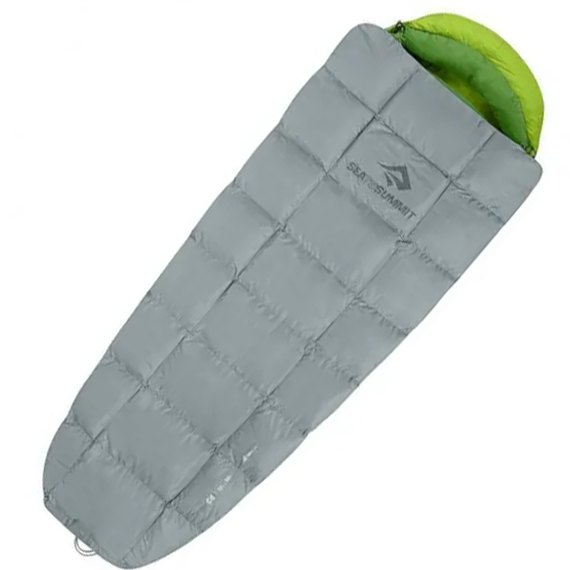 Спальний мішок-квілт Sea To Summit Cinder CdII Quilt (2/-4°C), 183 см, Pale Grey, Regular (ACD2-R), зображення 6