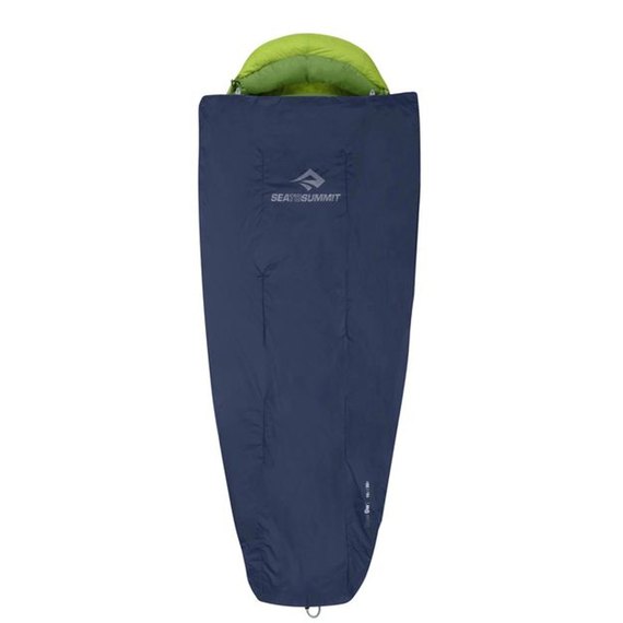 Спальный мешок-квилт Sea to Summit Glow Gw1 Quilt, Long (10/4°C), 198 см, Dark Sapphire/Grey (AGW1-L), изображение 3