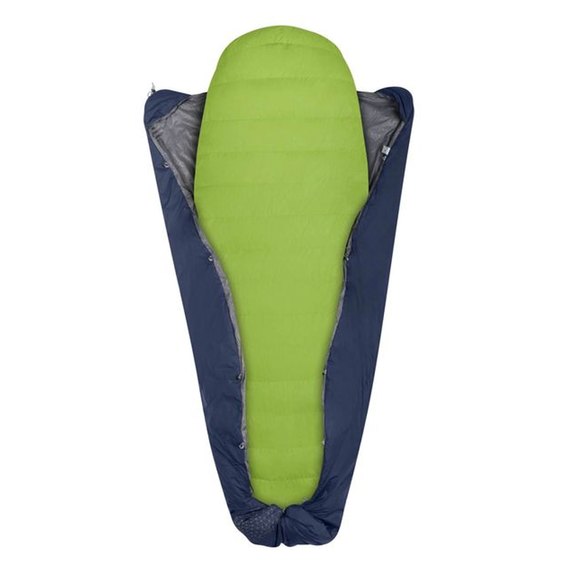 Спальный мешок-квилт Sea to Summit Glow Gw1 Quilt, Long (10/4°C), 198 см, Dark Sapphire/Grey (AGW1-L), изображение 4