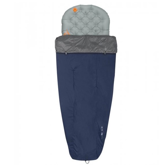 Спальный мешок-квилт Sea to Summit Glow Gw1 Quilt, Regular (10/4°C), 183 см, Dark Sapphire/Grey (AGW1-R), изображение 4