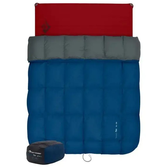 Спальний мішок-квілт Sea To Summit Tanami TmI Comforter (2/-4°C), 183 см, Dark Blue, Queen (ATM2-Q)