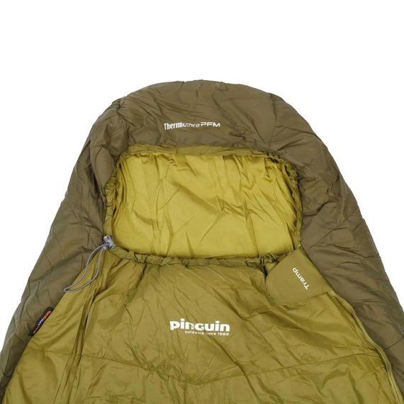 Спальный мешок Pinguin Tramp (11/7°C), 195 см - Left Zip, Khaki (237344), изображение 3