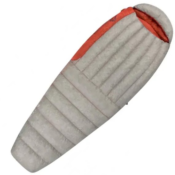 Спальный мешок Sea to Summit Flame FmI (9/4°C), 183 см - Right Zip, Light Grey/Paprika (AFM1-WL)