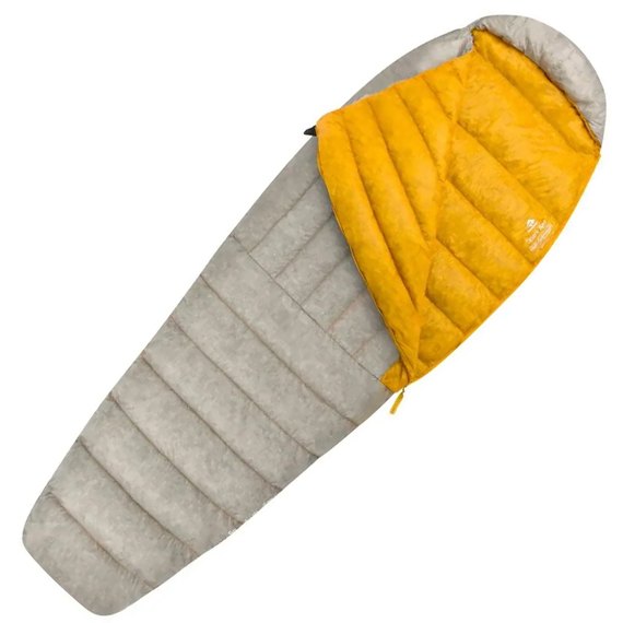 Спальний мішок Sea to Summit Spark SpI (9/5°C), 198 см - Left Zip, Light Grey/Yellow (ASP1-L), зображення 2