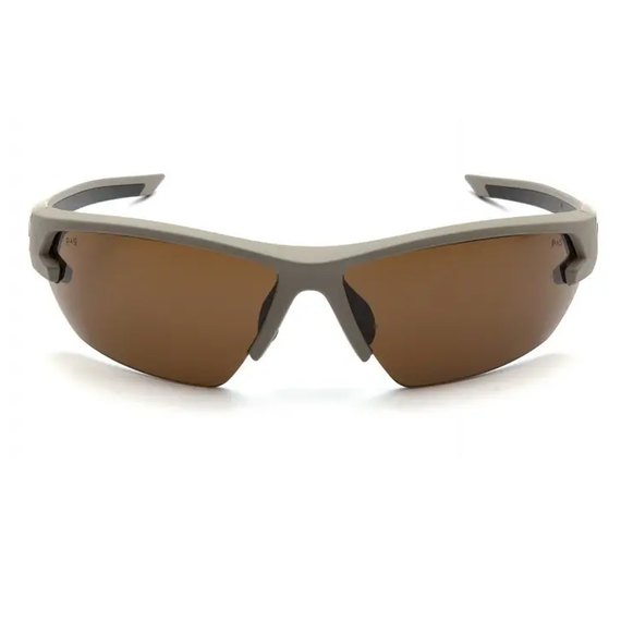 Очки защитные Venture Gear Tactical Semtex Tan Anti-Fog коричневые (3СЕМТ-50), Цвет оправы: Бежевый, Цвет линз: Коричневый, изображение 2