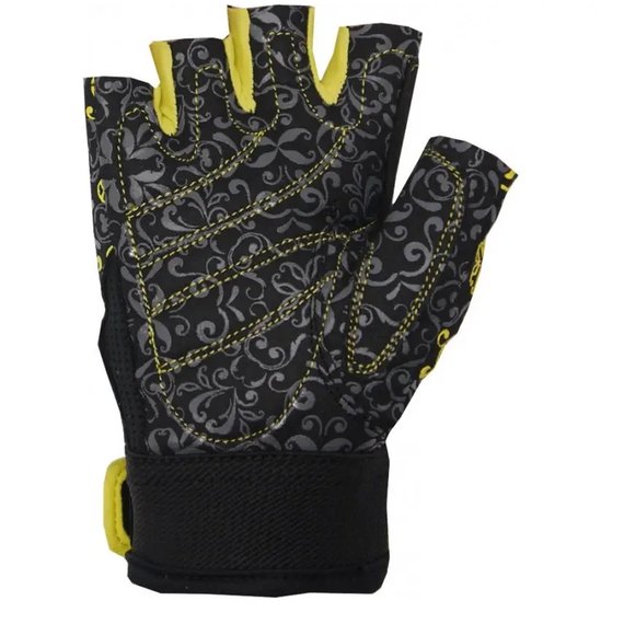 Перчатки для зала Power System PS-2910 Yellow S (PS_2910_S_Black/Yellow), Размер: S, Цвет: Чёрный/Жёлтый, изображение 3