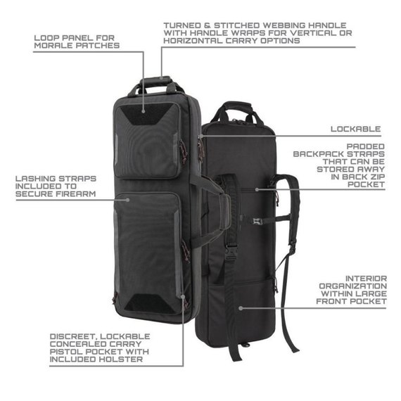 Чехол Allen Tac-Six Ghost, 86 см black 10831, изображение 3