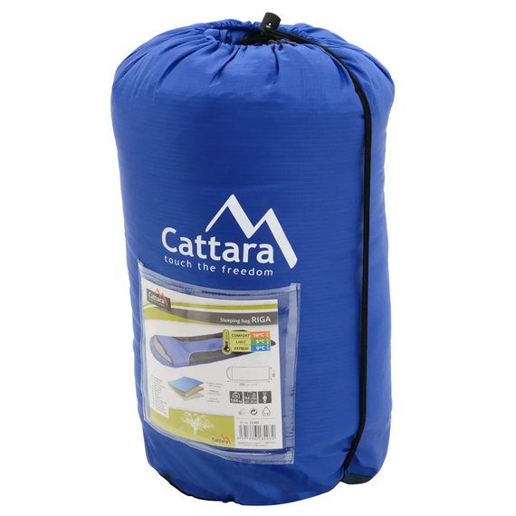 Cпальный мешок Cattara Riga синий 13403, изображение 3
