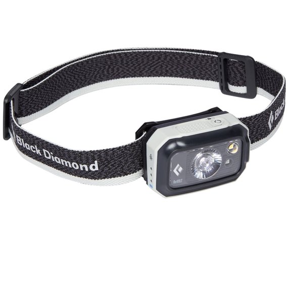 Фонарь налобный Black Diamond ReVolt, 350 люмен, Aluminium (BD 620651.1001), Цвет: Чёрный/Белый