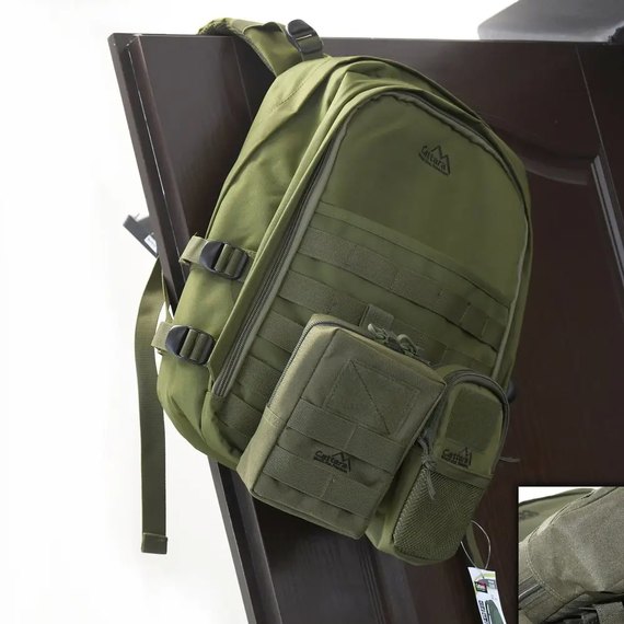 Рюкзак тактический Cattara 30L Army зеленый 13868, изображение 4