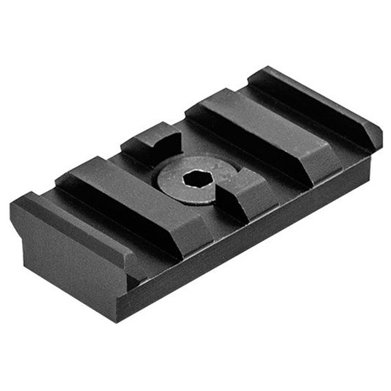Планка Leapers M-LOK Picatinny, 4 слота, 4 см black (MTURS09S)