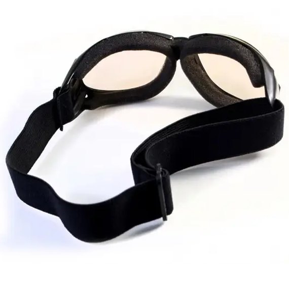 Окуляри захисні Global Vision Eliminator Photochromic прозорі фотохромні (1ЕЛИ24-10), Колір оправи: Чорний, Колір лінз: Прозорий/Сірий, зображення 4