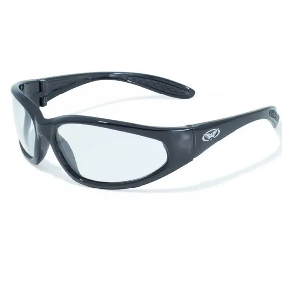Очки защитные Global Vision Hercules-1 Photochromic прозрачные фотохромные (1ГЕР124-10), Цвет оправы: Чёрный, Цвет линз: Прозрачный