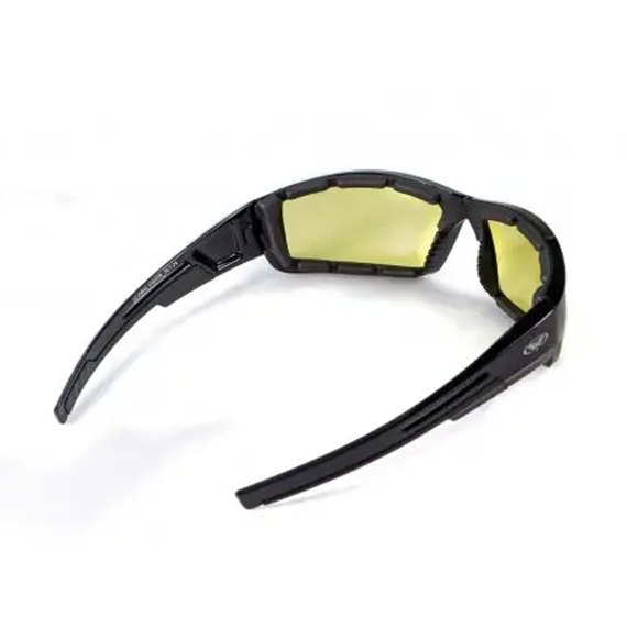 Очки защитные Global Vision Sly Photochromic желтые (1СЛАЙ24-30), Цвет оправы: Чёрный, Цвет линз: Жёлтый, изображение 4