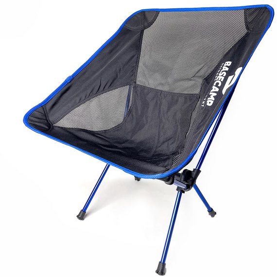 Кресло кемпинговое BaseCamp Compact Black/Blue (BCP 10307), изображение 2