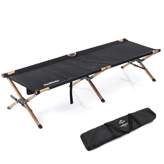 Ліжко розкладне Naturehike XJC03 NH19X003-C чорний (6927595735404), зображення 3