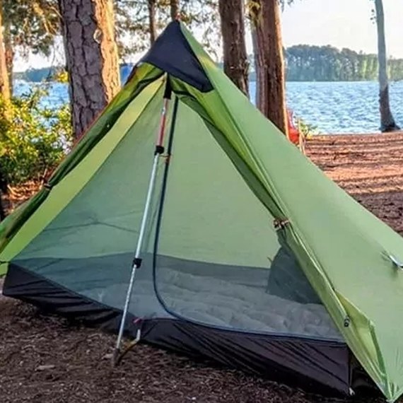 Палатка 3F Ul Gear Lanshan 1 15D 3 season коричневый (115D3SKh), изображение 10