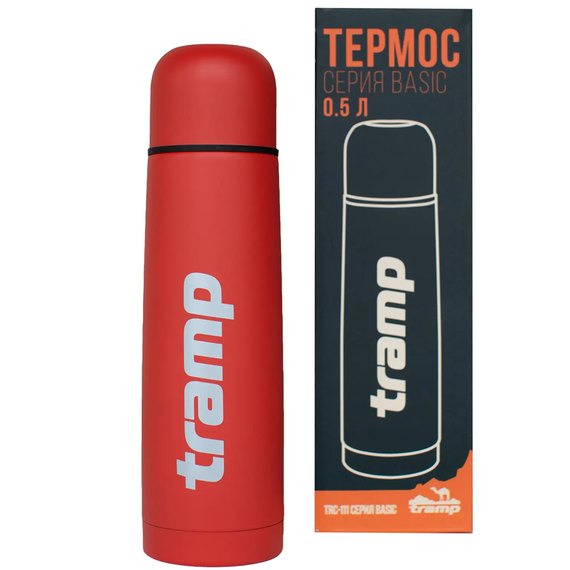 Термос Tramp Basic 0,5л красный UTRC-111-red, Цвет: Красный, изображение 2