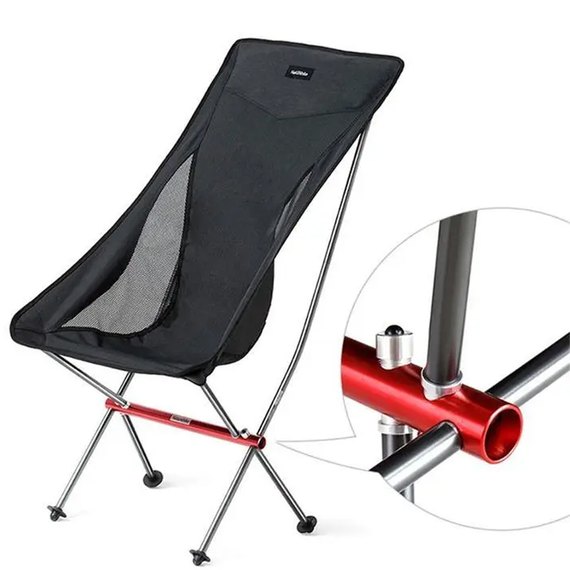 Крісло складане Naturehike YL06 NH18Y060-Z чорний (6927595733608), зображення 5