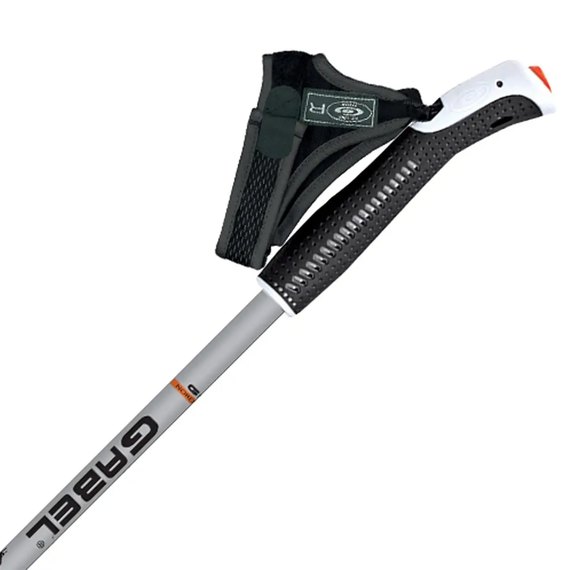 Палки для скандинавской ходьбы Gabel X-1.35 Black/Orange 125 (7008361141250), изображение 2