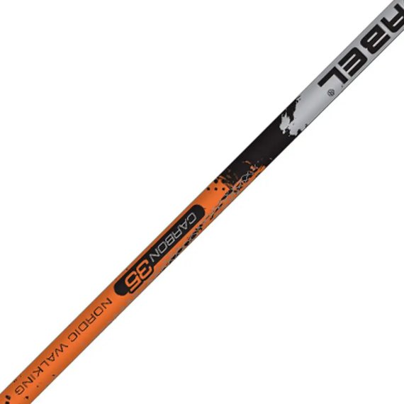 Палки для скандинавской ходьбы Gabel X-1.35 Black/Orange 125 (7008361141250), изображение 3