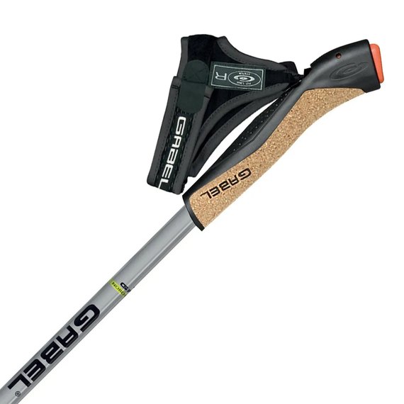 Палиці для скандинавської ходьби Gabel X-5 Black/Yellow 110 (7008351131100), зображення 2