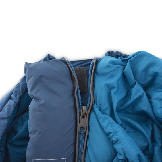 Спальний мішок Pinguin Blizzard (4/-1°C), 190 см (Wide) - Right Zip, Blue (239850), зображення 9
