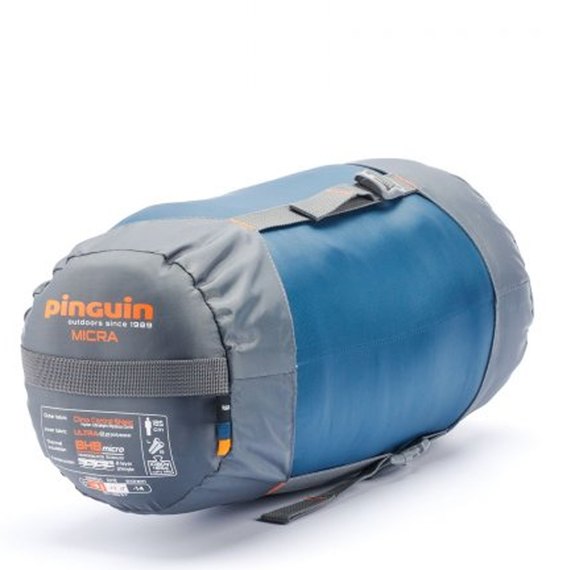 Спальный мешок Pinguin Micra (6/1°C), 185 см - Left Zip, Blue (230154), изображение 2
