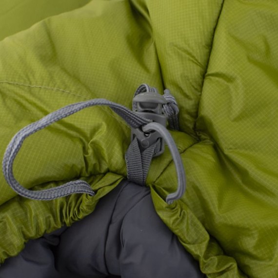 Спальный мешок Pinguin Micra (6/1°C), 185 см - Left Zip, Green (230147), изображение 3