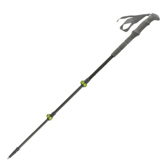 Треккинговые палки Pinguin Carbon FL Foam 2021, Carbon/Green (PNG 809145)