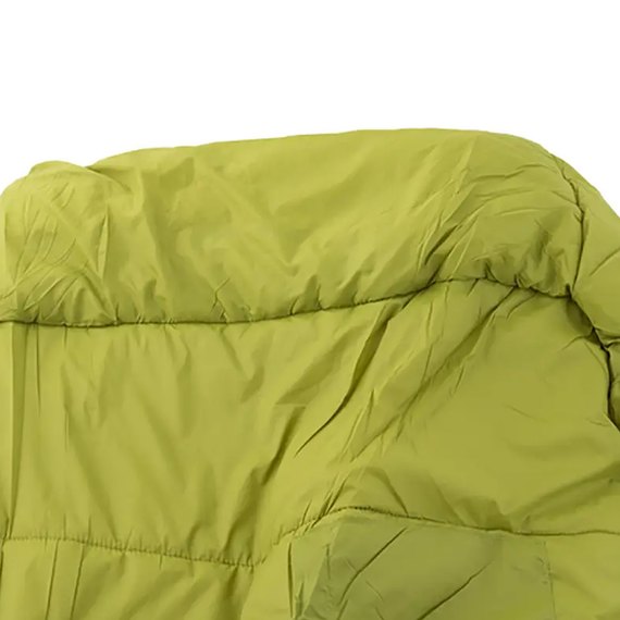 Спальный мешок Pinguin Spirit (-5/-12°C), 195 см - Left Zip, Green (PNG 232349), Сторона застежки: Левая, Полная длина, см: 195 см, Цвет : Зелёный, изображение 3