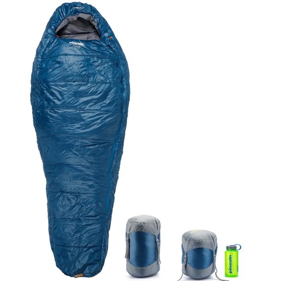Спальний мішок Pinguin Topas (-1/-7°C), 185 см - Right Zip, Blue (PNG 231250), зображення 2