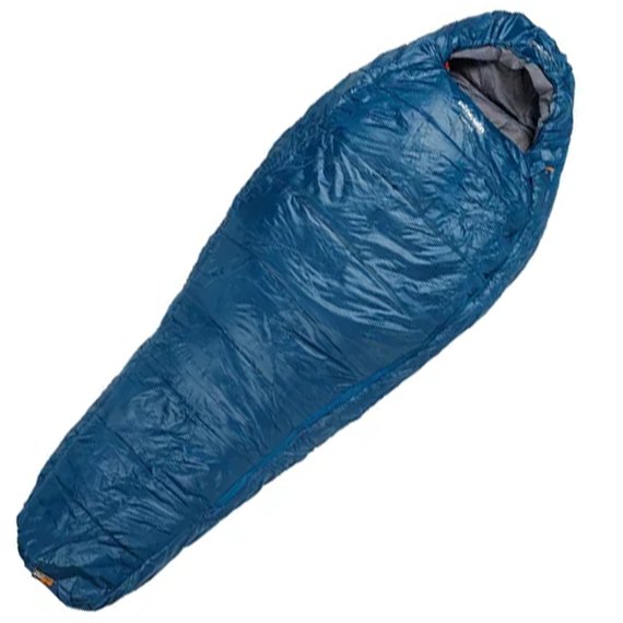 Спальный мешок Pinguin Topas (-1/-7°C), 195 см - Left Zip, Blue (PNG 231359)
