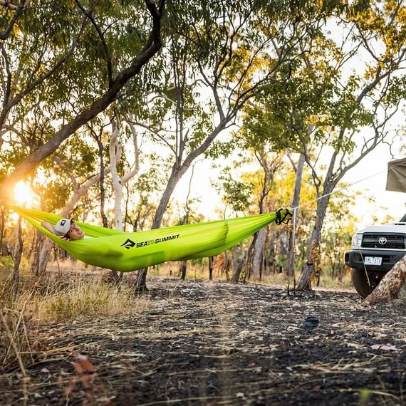 Гамак Sea To Summit Hammock Set Pro Single Olive (STS AHAMSETSOL), Цвет: Оливковый, изображение 3