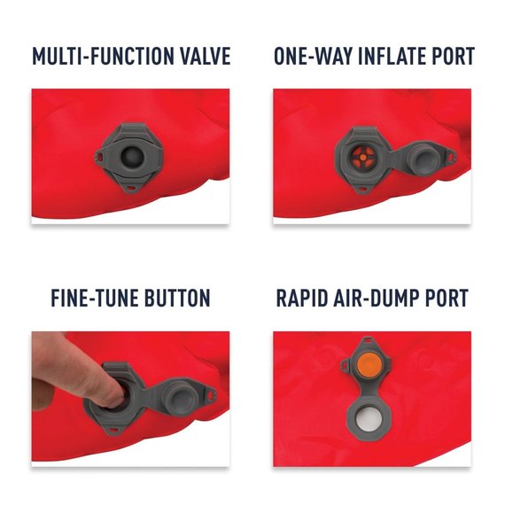 Надувной коврик Sea to Summit Air Sprung Comfort Plus Insulated Ma Red (STS AMCPINS_RL), изображение 4