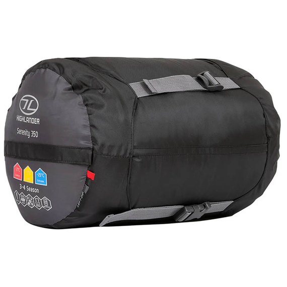 Спальный мешок Highlander Serenity 350/-7°C Charcoal (Left) 925871, изображение 3